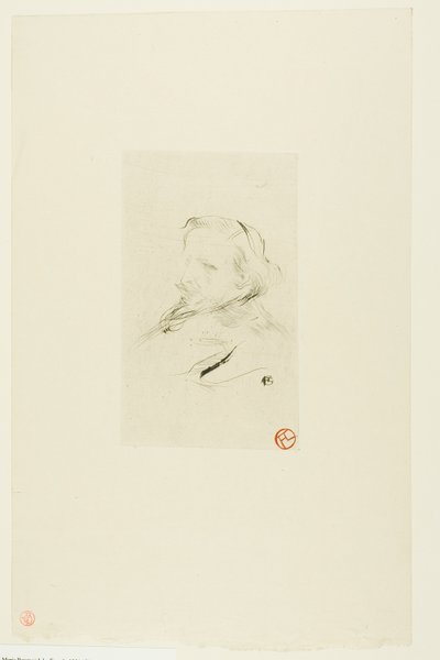 Francis Jordan af Henri de Toulouse Lautrec