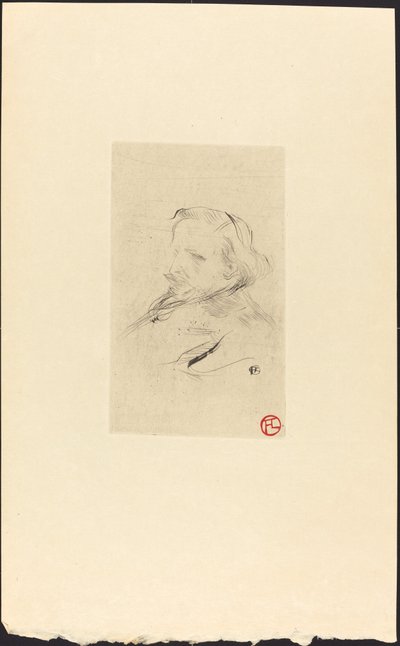 Francis Jourdain, 1898. af Henri de Toulouse Lautrec