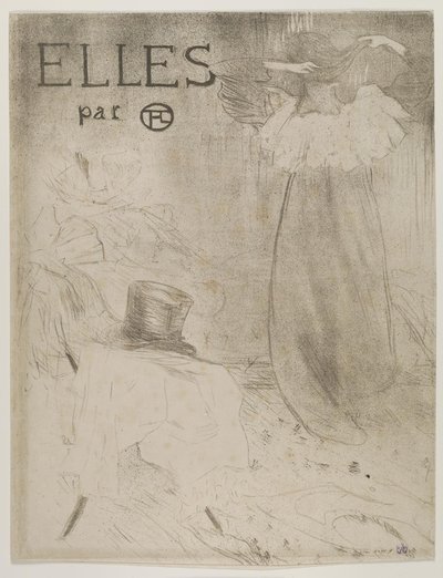 Frontispice til kvinder af Henri de Toulouse-Lautrec