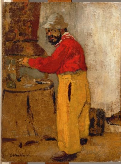 Henri de Toulouse-Lautrec, i Villeneuve sur Yonne, blandt Natansonerne af Henri de Toulouse Lautrec