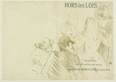 Hyldest til Moliere af Henri de Toulouse Lautrec