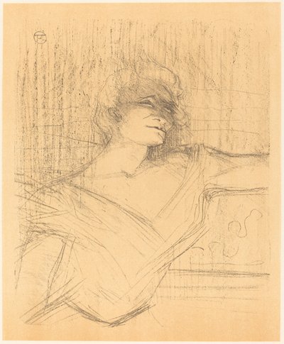I "La glu" (I "La glu") af Henri de Toulouse Lautrec