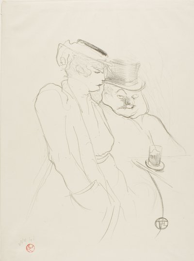 I fyrrerne af Henri de Toulouse Lautrec
