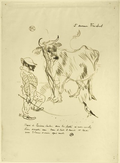 Invitation til et glas mælk af Henri de Toulouse Lautrec
