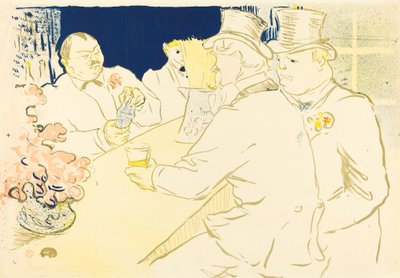 Irsk og amerikansk bar, rue Royale af Henri de Toulouse Lautrec