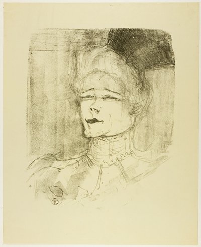 Jeanne Granier, fra Treize Lithographies af Henri de Toulouse-Lautrec