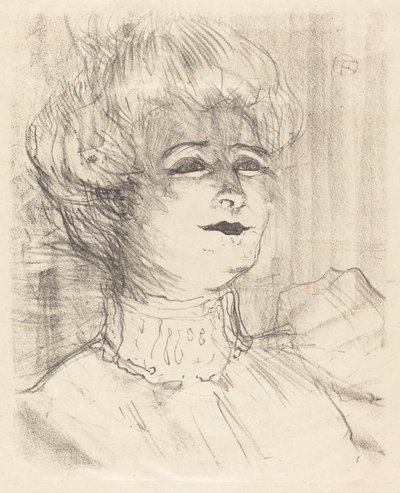 Jeanne Hading, 1896. af Henri de Toulouse Lautrec