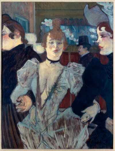 La Goulue ved Moulin-Rouge af Henri de Toulouse Lautrec