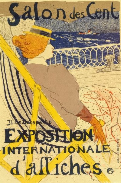 La Passagère du 54 eller Yacht Ride af Henri de Toulouse Lautrec