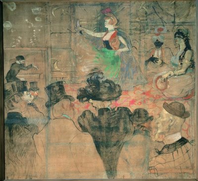 Der maurische Tanz oder Die Almées von Henri de Toulouse Lautrec