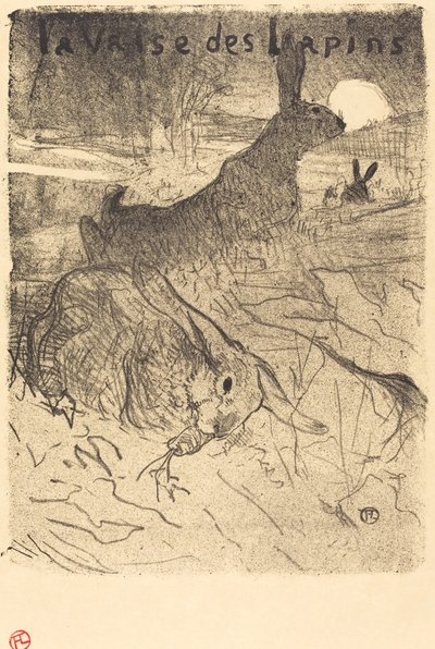 Kaninernes vals af Henri de Toulouse Lautrec