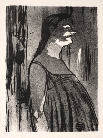 Café-koncerten: Fru Abdala af Henri de Toulouse-Lautrec