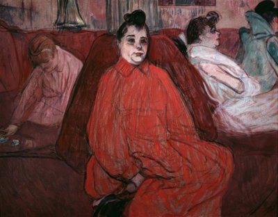 Sofaen (sofaen) af Henri de Toulouse Lautrec