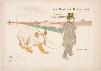Gamle Historier, Omslag af Henri de Toulouse-Lautrec