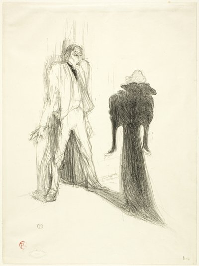 Lugné-Poé, i billede af Henri de Toulouse-Lautrec