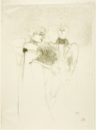 Mademoiselle Lender, i Madam Satan af Henri de Toulouse Lautrec