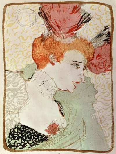 Miss Marcelle Lender, buste af Henri de Toulouse Lautrec