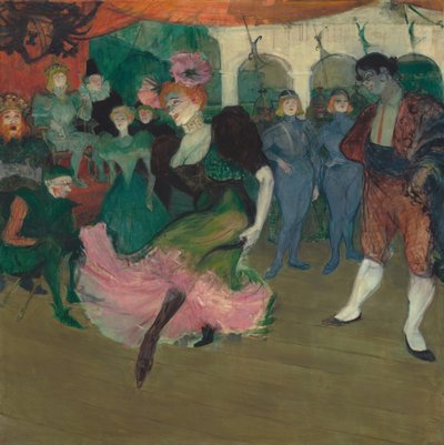Marcelle Lender Danser Boleroen i Chilpéric, 1895-1896. af Henri de Toulouse Lautrec