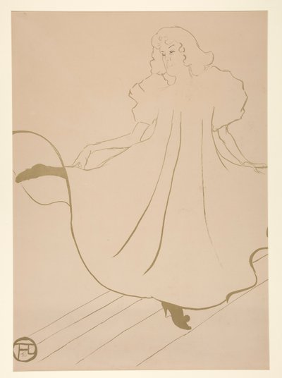 May Milton af Henri de Toulouse-Lautrec