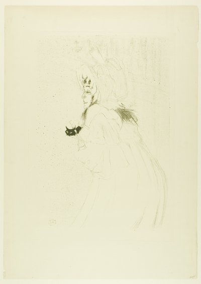 Miss May Belfort tager en bue af Henri de Toulouse Lautrec