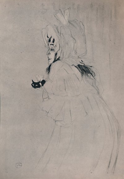 Miss May Belfort Velkomst, ca. 1895, 1946. af Henri de Toulouse Lautrec
