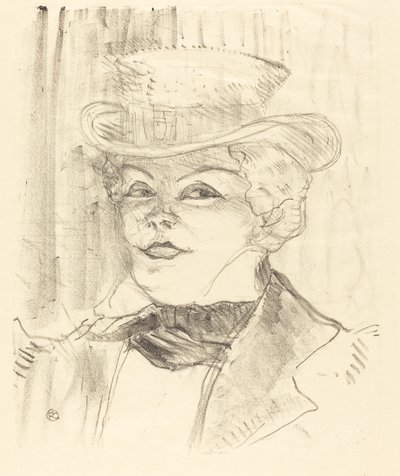 Fru Réjane, 1898. af Henri de Toulouse Lautrec