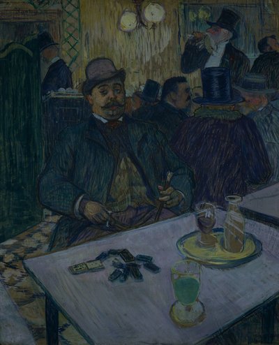 Monsieur Boileau på caféen, 1893. af Henri de Toulouse Lautrec