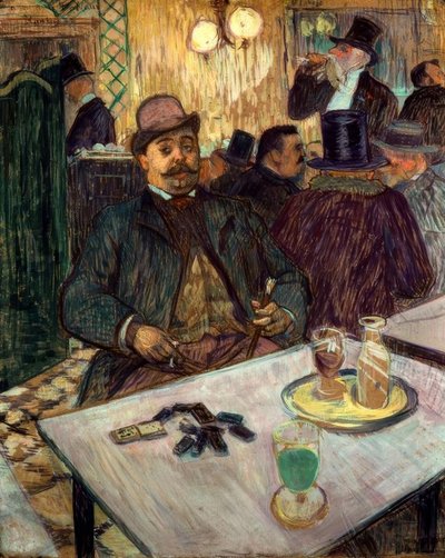 Monsieur Boileau på cafeen af Henri de Toulouse Lautrec