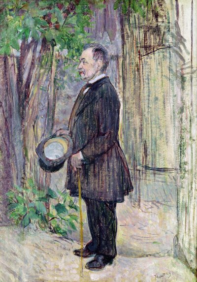 Monsieur Henry Dihau, 1891 af Henri de Toulouse Lautrec