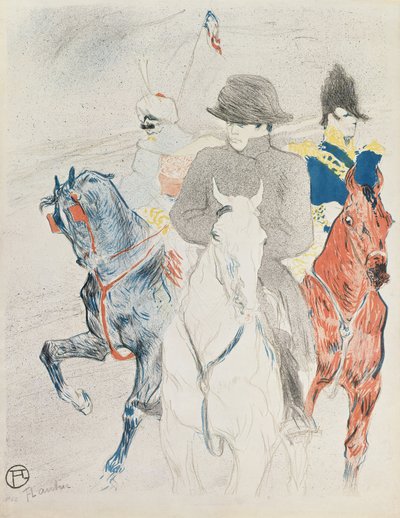 Napoleon Ridning, 1895 af Henri de Toulouse Lautrec