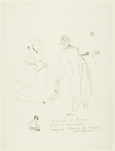 Neujahrsgruß von Henri de Toulouse-Lautrec
