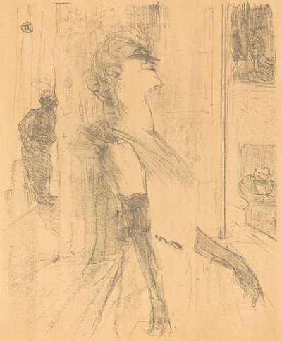 På scenen på scenen, 1898. af Henri de Toulouse Lautrec