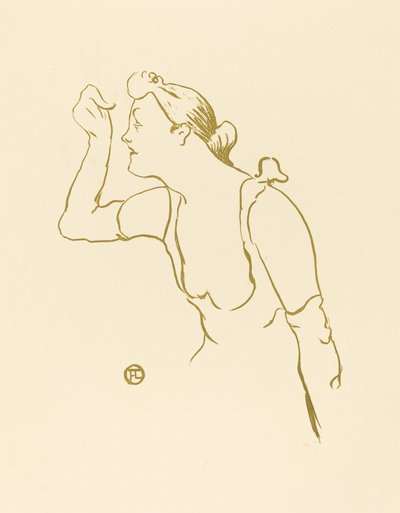 Paula Brebion af Henri de Toulouse Lautrec