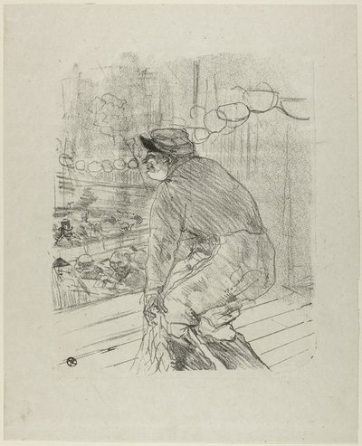 Polin, fra Treize Lithographies af Henri de Toulouse Lautrec
