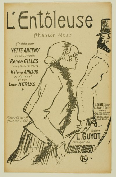 Stakkels Street-walker! af Henri de Toulouse Lautrec