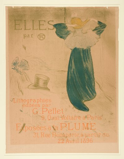 Plakat af frontispice til af Henri de Toulouse-Lautrec