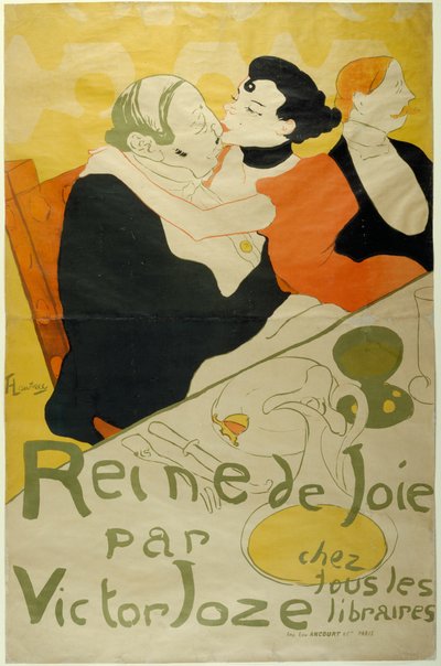 glædens dronning af Henri de Toulouse-Lautrec