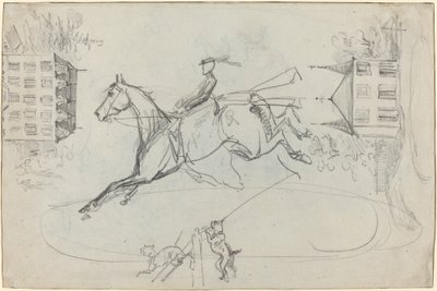 Skitseark, ca. 1881. af Henri de Toulouse Lautrec