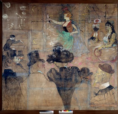 Tegn til Goulue-huset (Weber Louise dit La Goulue af Henri de Toulouse Lautrec