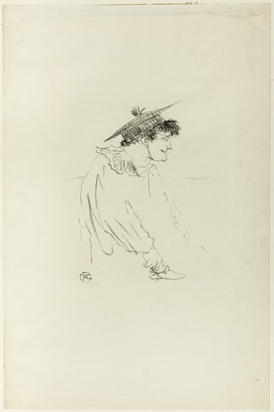 Lille engelsk pige (Miss Dolly) af Henri de Toulouse-Lautrec