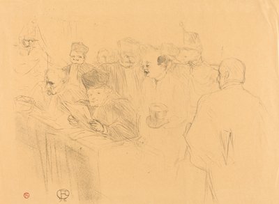 Soudais Deposition af Henri de Toulouse Lautrec
