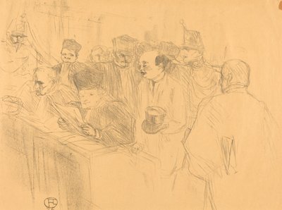 Soudais Deposition af Henri de Toulouse-Lautrec