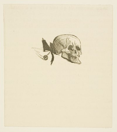 Halestykke fra Ved foden af ​​Sinai af Henri de Toulouse Lautrec