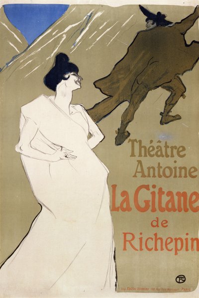 Sigøjneren, 1899 af Henri de Toulouse Lautrec