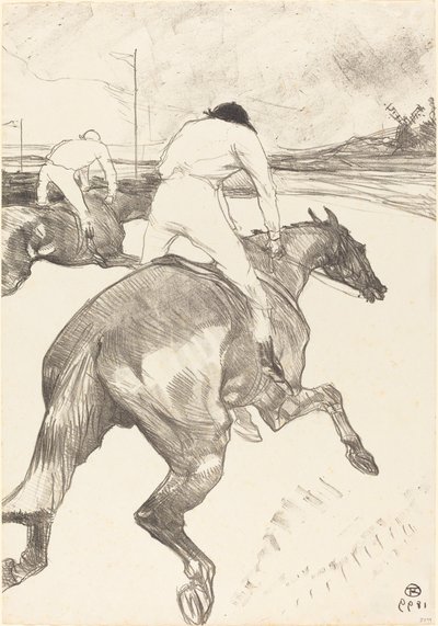 The Jockey (Le jockey) af Henri de Toulouse Lautrec