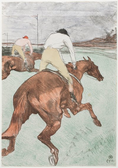 Jockeyen af Henri de Toulouse-Lautrec