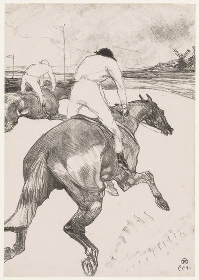 Jockeyen af Henri de Toulouse-Lautrec