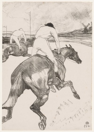 Jockeyen, 1899. af Henri de Toulouse Lautrec