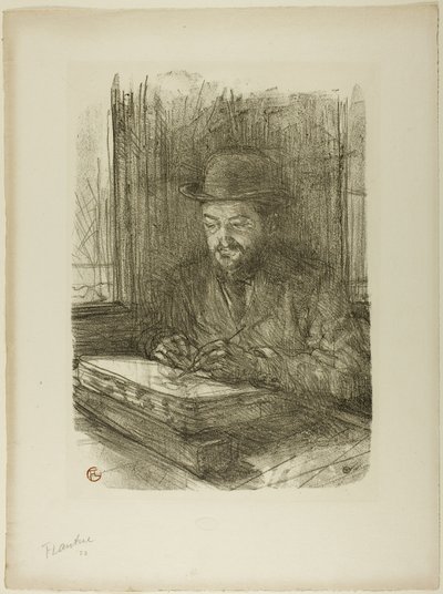 Gravørmesteren, Adolphe Albert af Henri de Toulouse-Lautrec