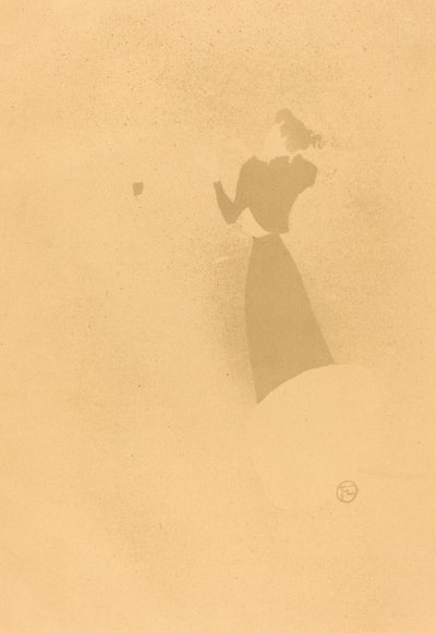 The Milliner (The Milliner - Renée Vert) af Henri de Toulouse Lautrec